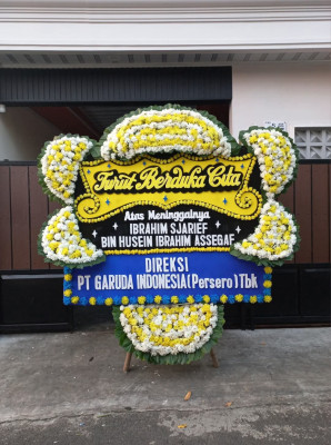 Papan Bunga Duka di Kokop