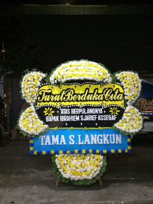 Papan Bunga Duka di Kokop