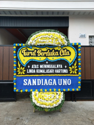 Papan Bunga Duka di Kokop