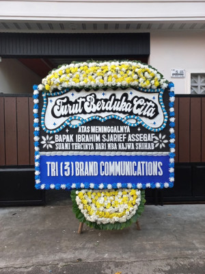 Papan Bunga Duka di Kokop